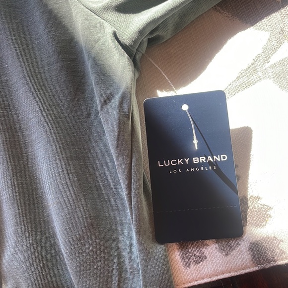 NWT Lucky Brand Faux Wrap Top - Picture 12 of 15